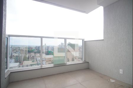 Varanda da Sala de apartamento à venda com 3 quartos, 95m² em Morro do Espelho, São Leopoldo