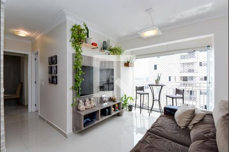 Sala de apartamento à venda com 3 quartos, 67m² em Ponte Grande, Guarulhos