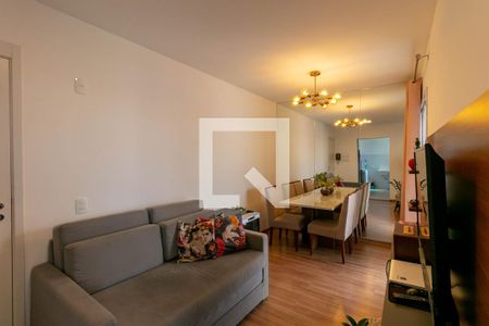 Sala de apartamento para alugar com 2 quartos, 87m² em Buritis, Belo Horizonte