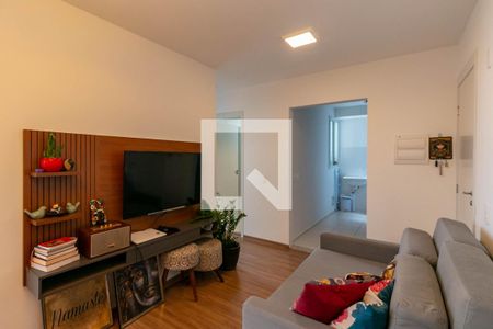 Sala de apartamento para alugar com 2 quartos, 87m² em Buritis, Belo Horizonte