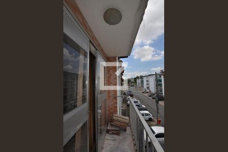 Varanda da Sala de apartamento para alugar com 2 quartos, 50m² em Marechal Hermes, Rio de Janeiro