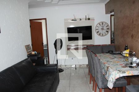 Sala de apartamento para alugar com 3 quartos, 95m² em Planalto, Belo Horizonte