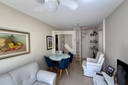 Sala de apartamento à venda com 2 quartos, 119m² em Botafogo, Rio de Janeiro