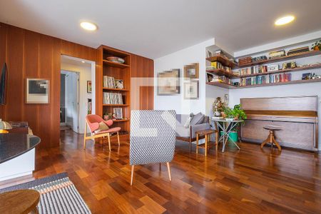 Sala de apartamento à venda com 2 quartos, 80m² em Sumaré, São Paulo