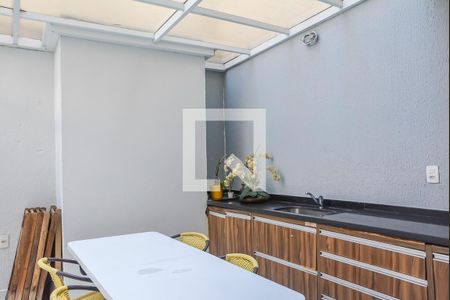Varanda gourmet de apartamento à venda com 3 quartos, 135m² em Rudge Ramos, São Bernardo do Campo