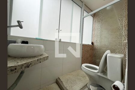 Banheiro da Suíte 1 de apartamento à venda com 3 quartos, 85m² em Chácara Inglesa, São Paulo