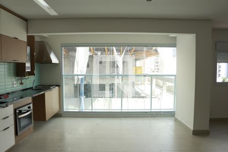 Sala/Cozinha de apartamento para alugar com 1 quarto, 51m² em Tatuapé, São Paulo