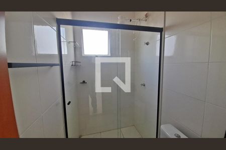 Banheiro da Suíte de apartamento para alugar com 2 quartos, 58m² em Minas Gerais, Uberlândia