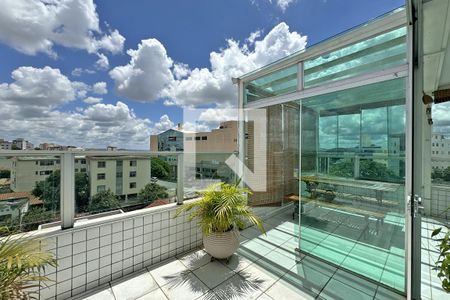 Terraço de apartamento à venda com 4 quartos, 158m² em Santa Ines, Belo Horizonte