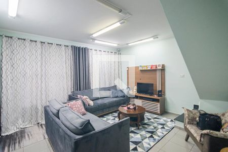 Sala de Estar de casa à venda com 3 quartos, 110m² em Centro, Santo André