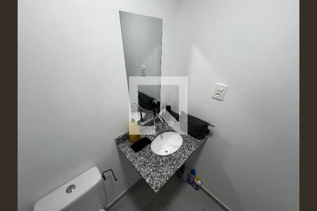 Banheiro Social de kitnet/studio à venda com 1 quarto, 29m² em Lauzane Paulista, São Paulo