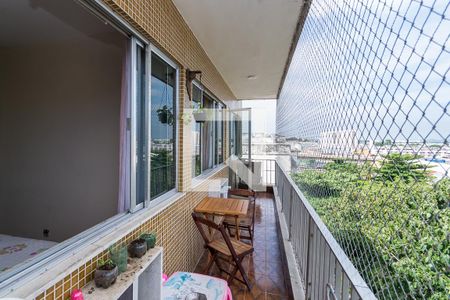 Varanda da Sala de apartamento para alugar com 3 quartos, 105m² em Ramos, Rio de Janeiro