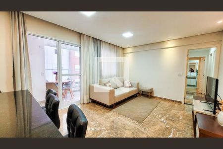 Sala de apartamento à venda com 3 quartos, 83m² em Mansões Santo Antônio, Campinas