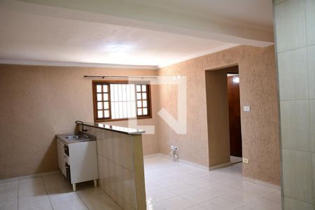 Sala/Cozinha de casa para alugar com 2 quartos, 80m² em Nakamura Park, Cotia