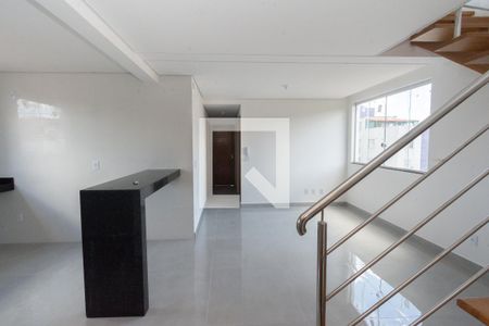 Sala de apartamento à venda com 3 quartos, 116m² em Novo Eldorado, Contagem