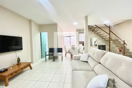 Sala de casa de condomínio à venda com 3 quartos, 216m² em Botafogo, Rio de Janeiro