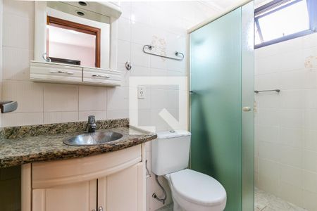 Banheiro da Suíte de apartamento à venda com 3 quartos, 83m² em Vila Azevedo, São Paulo