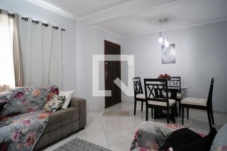 Sala de casa de condomínio para alugar com 3 quartos, 120m² em Parque Boturussu, São Paulo