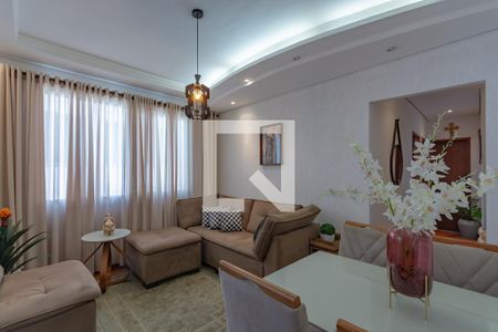Sala de apartamento à venda com 2 quartos, 64m² em Heliópolis, Belo Horizonte