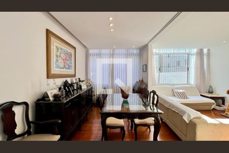 Sala de apartamento à venda com 3 quartos, 93m² em Serra, Belo Horizonte