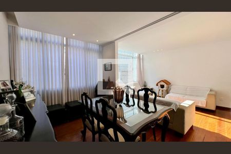 Sala de jantar de apartamento à venda com 3 quartos, 93m² em Serra, Belo Horizonte