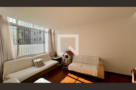 Sala de apartamento à venda com 3 quartos, 93m² em Serra, Belo Horizonte