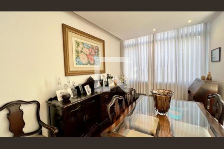 Sala de jantar de apartamento à venda com 3 quartos, 93m² em Serra, Belo Horizonte