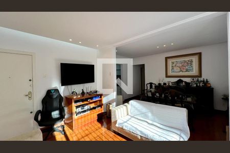 Sala de apartamento à venda com 3 quartos, 93m² em Serra, Belo Horizonte