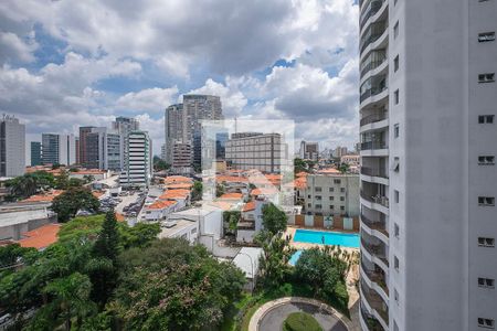 Sala/Cozinha - Vista de apartamento à venda com 1 quarto, 30m² em Pinheiros, São Paulo