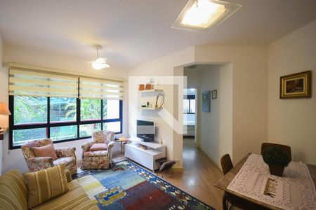 Sala de apartamento para alugar com 1 quarto, 47m² em Vila Andrade, São Paulo