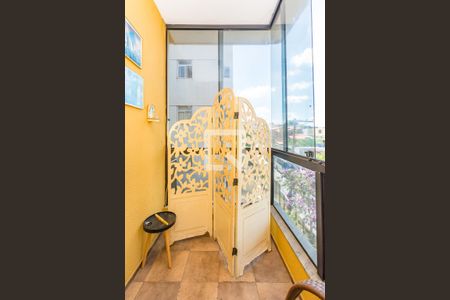 Varanda da Sala de apartamento à venda com 3 quartos, 230m² em Alto Caiçaras, Belo Horizonte