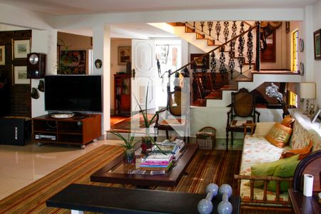 Sala 1 de casa de condomínio à venda com 4 quartos, 3590m² em Itanhangá, Rio de Janeiro