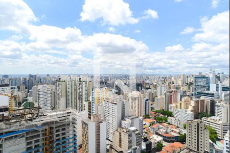 Vista da Sala de apartamento para alugar com 1 quarto, 50m² em Consolação, São Paulo