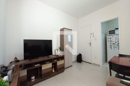 Sala de apartamento à venda com 1 quarto, 45m² em Castelo, Campinas