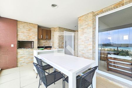 Varanda de apartamento para alugar com 3 quartos, 111m² em Enseada, Guarujá