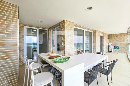 Varanda de apartamento para alugar com 3 quartos, 111m² em Enseada, Guarujá