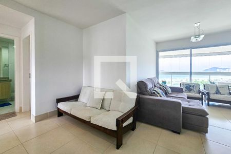 Sala de apartamento para alugar com 3 quartos, 111m² em Enseada, Guarujá