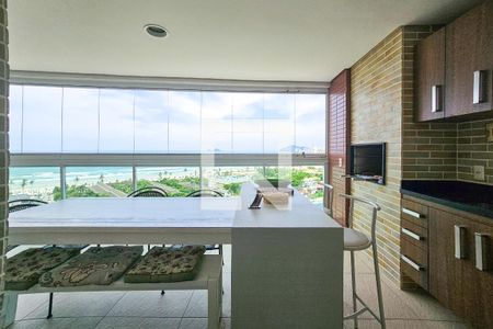 Varanda de apartamento para alugar com 3 quartos, 111m² em Enseada, Guarujá