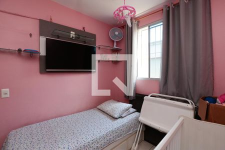 Quarto 2 de apartamento à venda com 2 quartos, 47m² em Santa Maria, Contagem