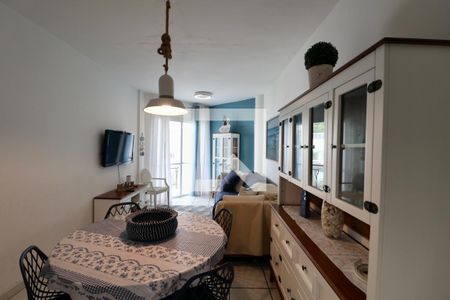 Sala de apartamento para alugar com 2 quartos, 70m² em Jardim Las Palmas, Guarujá