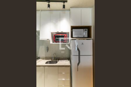 Cozinha de apartamento à venda com 1 quarto, 40m² em Vila Buarque, São Paulo