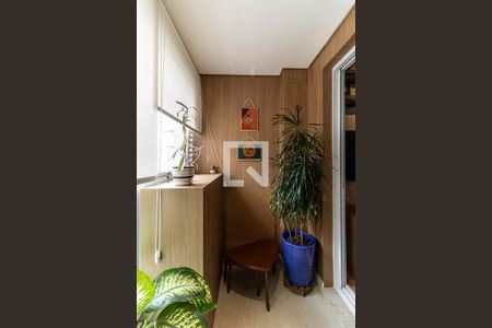 Varanda Sala de apartamento à venda com 1 quarto, 40m² em Vila Buarque, São Paulo