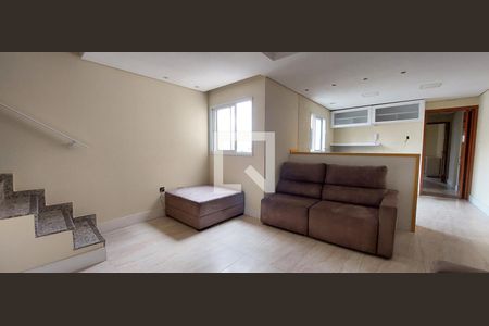 Sala de apartamento à venda com 2 quartos, 140m² em Vila Bastos, Santo André