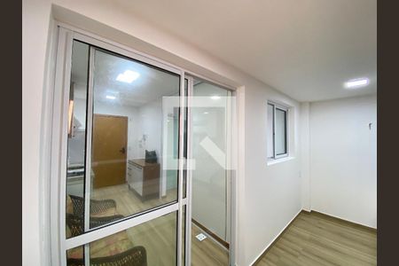 Varanda da Sala de kitnet/studio para alugar com 1 quarto, 30m² em Amaralina, Salvador