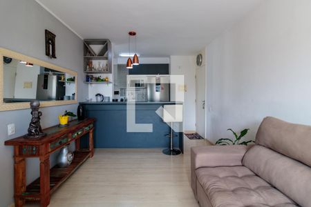 Sala de apartamento para alugar com 3 quartos, 64m² em Vila Praia, São Paulo