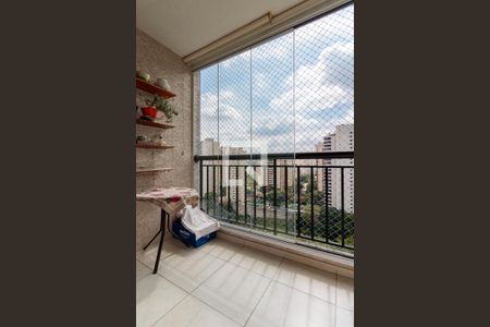 Varanda Sala de apartamento à venda com 3 quartos, 64m² em Vila Praia, São Paulo