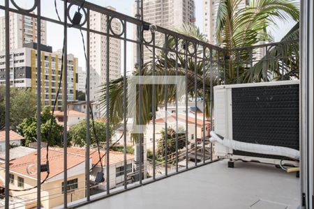 Varanda da Sala de apartamento para alugar com 2 quartos, 64m² em Vila Clementino, São Paulo