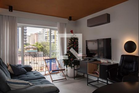 Sala de apartamento para alugar com 2 quartos, 64m² em Vila Clementino, São Paulo