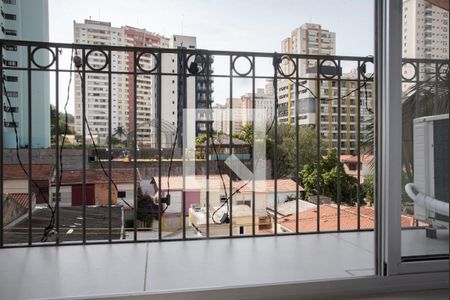 Varanda da Sala de apartamento para alugar com 2 quartos, 64m² em Vila Clementino, São Paulo