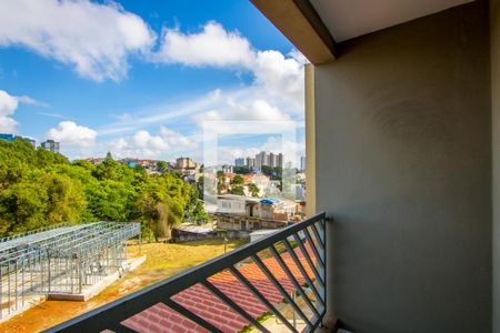 Varanda da sala de apartamento à venda com 3 quartos, 70m² em Vila Bela Vista, Santo André